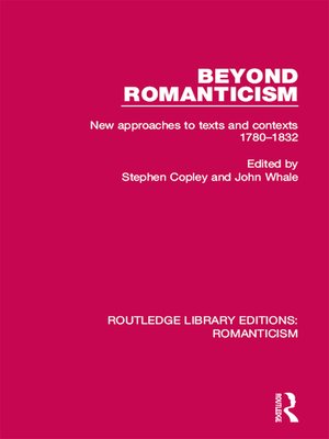 cover image of Beyond Romanticism